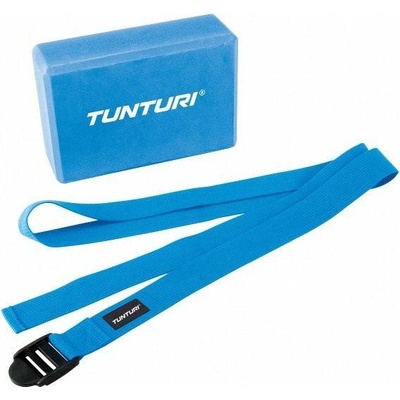 Tunturi Yoga Block & Strap