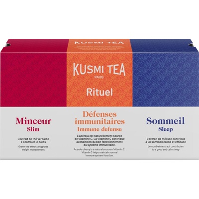 Kusmi Tea Комплект органични чайове Kusmi Ritual в сашета 24 бр (21301A1170)