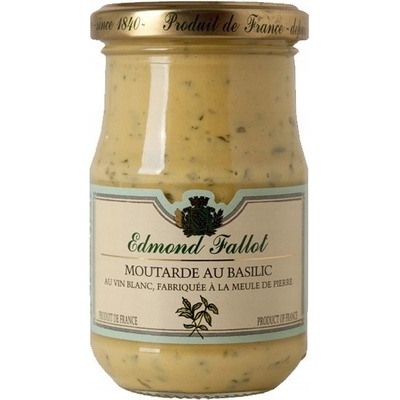 Fallot Dijonská hořčice s bazalkou jemná 190ml
