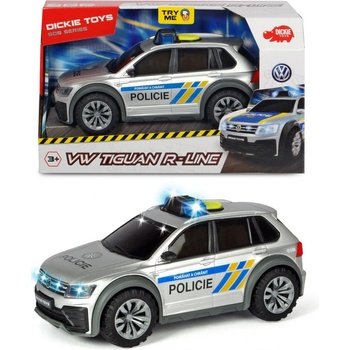 Dickie Policajné auto Vw Tiguan R-Line česká verzia