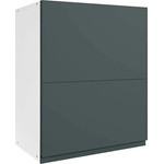Matis Кухненски шкаф горен с две повдигащи врати Aura VH60 B зелен