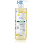 Klorane Bébé Calendula нежен измиващ гел за деца от раждането им с дозатор 500ml