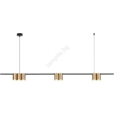 MILAGRO Пендел GENESIS 7xGU10/8W/230V златист (MI2376)