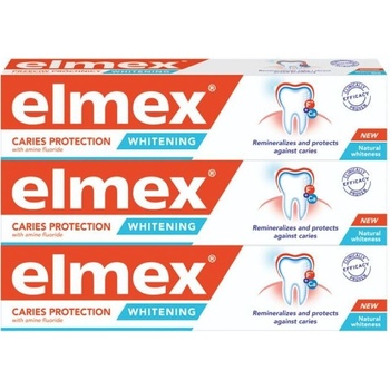 Elmex Zubní pasta Caries Protection Whitening 3 x 75 ml