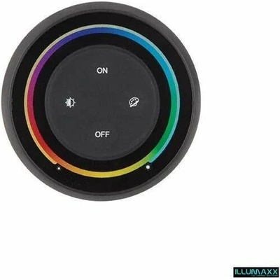 Nástěnný ovladač stmívač S1-B pro RGB LED pásky, černý