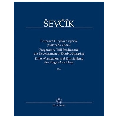 Průprava k trylku a výcvik prstového úhozu Op. 7