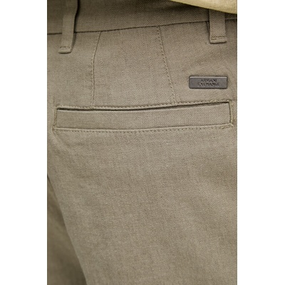 Armani Exchange къс панталон мъжки с лен (XM002294.AF22842)