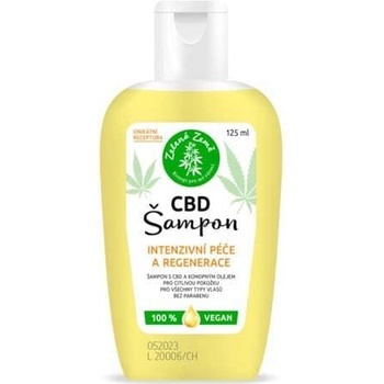 Zelená Země Zelená Země CBD šampon 125 ml