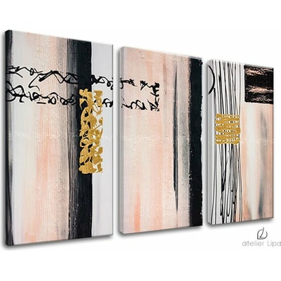 Autorská reprodukcia na plátne ABSTRAKT - 60x35 cm