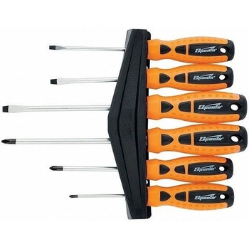 Sparta Комплект отвертки Point, CrV, двукомпонентни дръжки, 6 бр. Sparta 117827 (117827)