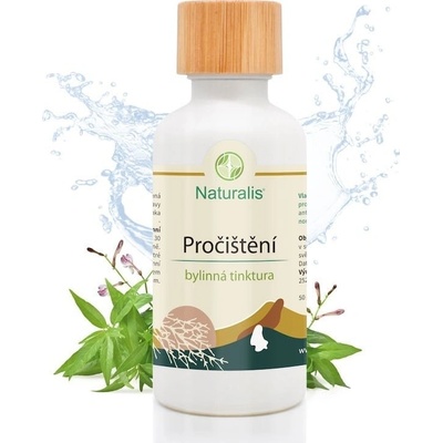 Naturalis Pročištění bylinná tinktura 50 ml