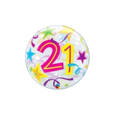 Qualatex Bublina Hvězdy 21 22" 56cm