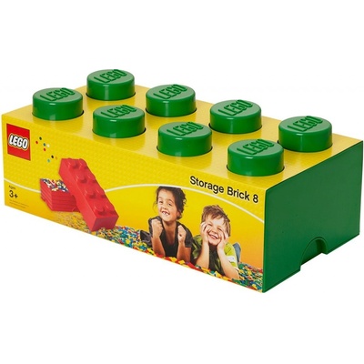 LEGO® Úložný box 25 x 50 x 18 cm tmavě zelená