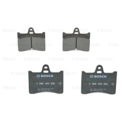 Sada brzdových platničiek kotúčovej brzdy BOSCH 0 986 463 890