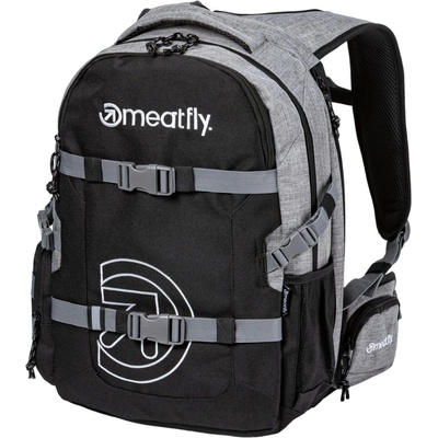 Meatfly Ramble Grey Heather černá 26 l