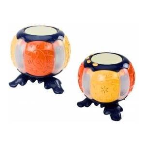 LEAN Toys Pumpkin Educational Interactive Musical Lights Sounds Orange