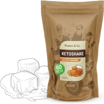 Protein&Co. Ketoshake proteinový dietní koktejl 1000 g