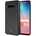 Mercedes-Benz Dynamic Leather Hard Case - дизайнерски кожен кейс за Samsung Galaxy S10 (черен)