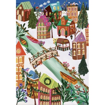 Pieces & Peace - Puzzle Ginger Bread Village - 1 000 piese