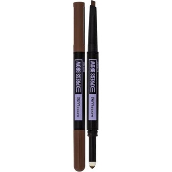 Maybelline Express Brow Satin Duo молив и пудра за вежди 2в1 0.71 g нюанс Medium Brown