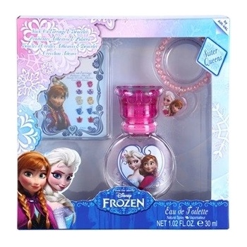 EP Line Disney Frozen EDT 30 ml + nalepovací náušnice + náramek dárková sada
