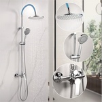 Inter Ceramic Душ система със смесител, пита, слушалка и шлаух ICT 6544BL, Inter Ceramic (6544BL)