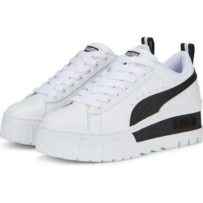 Puma sneakersy Mayze Wedge Wns 386273 01 biela