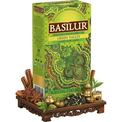 Basilur Orient Green Valley 25 x 1,5 g