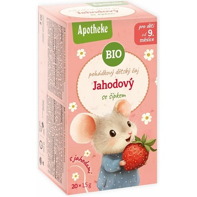 Apotheke Pohádkový Jahodový 20 x 1.5g