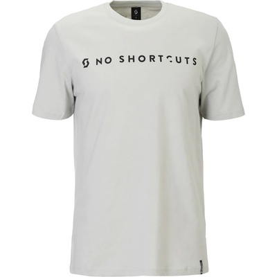 Scott Мъжка тениска Scott No Shortcuts S/S T-shirt - Spray Grey - размер XXL (016-9615-1015)