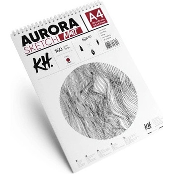 Aurora SSkicovací blok matt 160g 20 listový