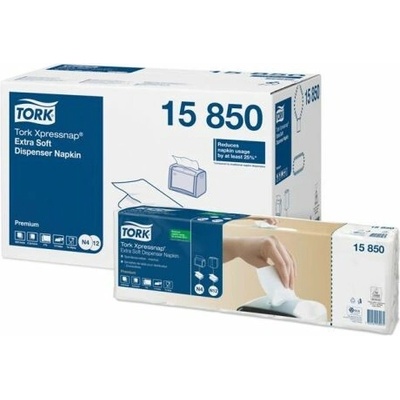 Tork Servítka do zásobníka 2-vrstvová 21,3x16,5 cm N4 systém Premium Xpressnap Extra Soft biela 1000ks