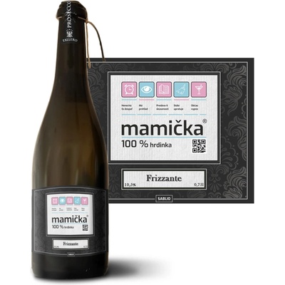 Sablio Mamička Prosecco biele suché šumivé víno 10,5 % 0,75 l (holá fľaša)