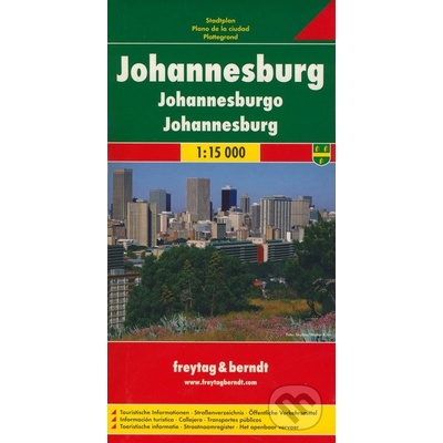 Plán města Johannesburg