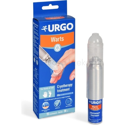 URGO Warts kryoterapia prípravok na bradavice 38 ml
