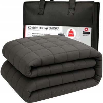 Łóżkoholicy Zátěžová deka 10 kg šedá 135x200