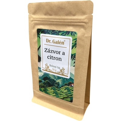 Dr. Galén Bylinný čaj Zázvor a Citron Citrusový kick 50 g