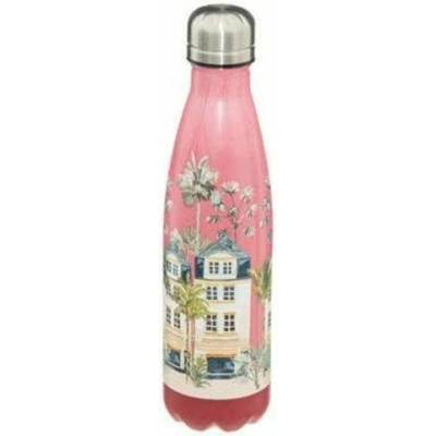Iso Floral růžová termoláhev