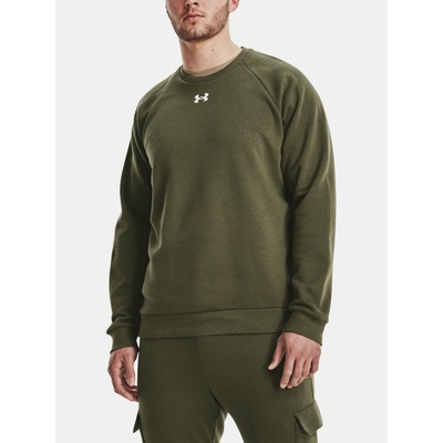 UA Rival Fleece Crew Sweatshirt Under Armour | Zelen | МЪЖЕ | S