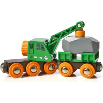 Brio 33698 Vagón a žeriav
