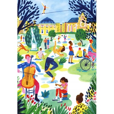 Pieces & Peace - Puzzle Public Garden - 1 000 piese