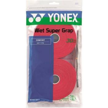 YONEX Грипове Yonex WET SUPER GRAP Wine Red - 30 броя (AC102-30 WR)