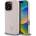 GUESS Калъф Guess Grained Hot Stamp Peony Triangle Logo MagSafe за iPhone 16 Pro - розов (3666339427696)