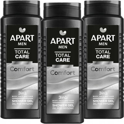 Apart Men Pánský sprchový gel 3v1 na tělo obličej a Vlasy Comfort 1,5 l