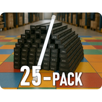 V-TAC LED trubice vysokosvítivá T8, 7W, G13, NANO plast, 60cm/25-Pack Neutrální bílá