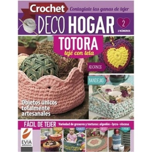 Crochet DecoHogar. Totora 2 | Evia Ediciones (2021)