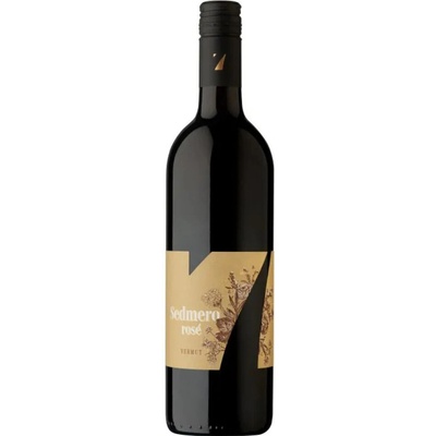J. Stávek Vermut Sedmero rosé Sladké růžové 2021 15,5% 0,75 l (holá láhev)