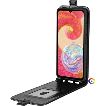 Image 1 of Samsung Galaxy A04e Flip3 Кожен Калъф и Протектор