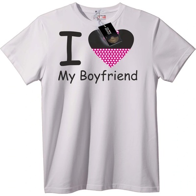 NOONEBRAND I Love My Boyfriend T-Shirt - XS, Black