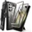 i-Blason SUPCASE Unicorn Beetle Pro Case with Screen Protector - удароустойчив хибриден кейс с вграден протектор за дисплея за Samsung Galaxy S24 Ultra (сив)